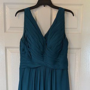 Azazie Flora Bridesmaid Dress in Peacock